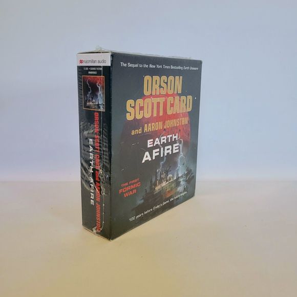 Earth Afire Orson Scott Card 13 CD Audio Book Aaron Johnston New - Picture 4 of 5